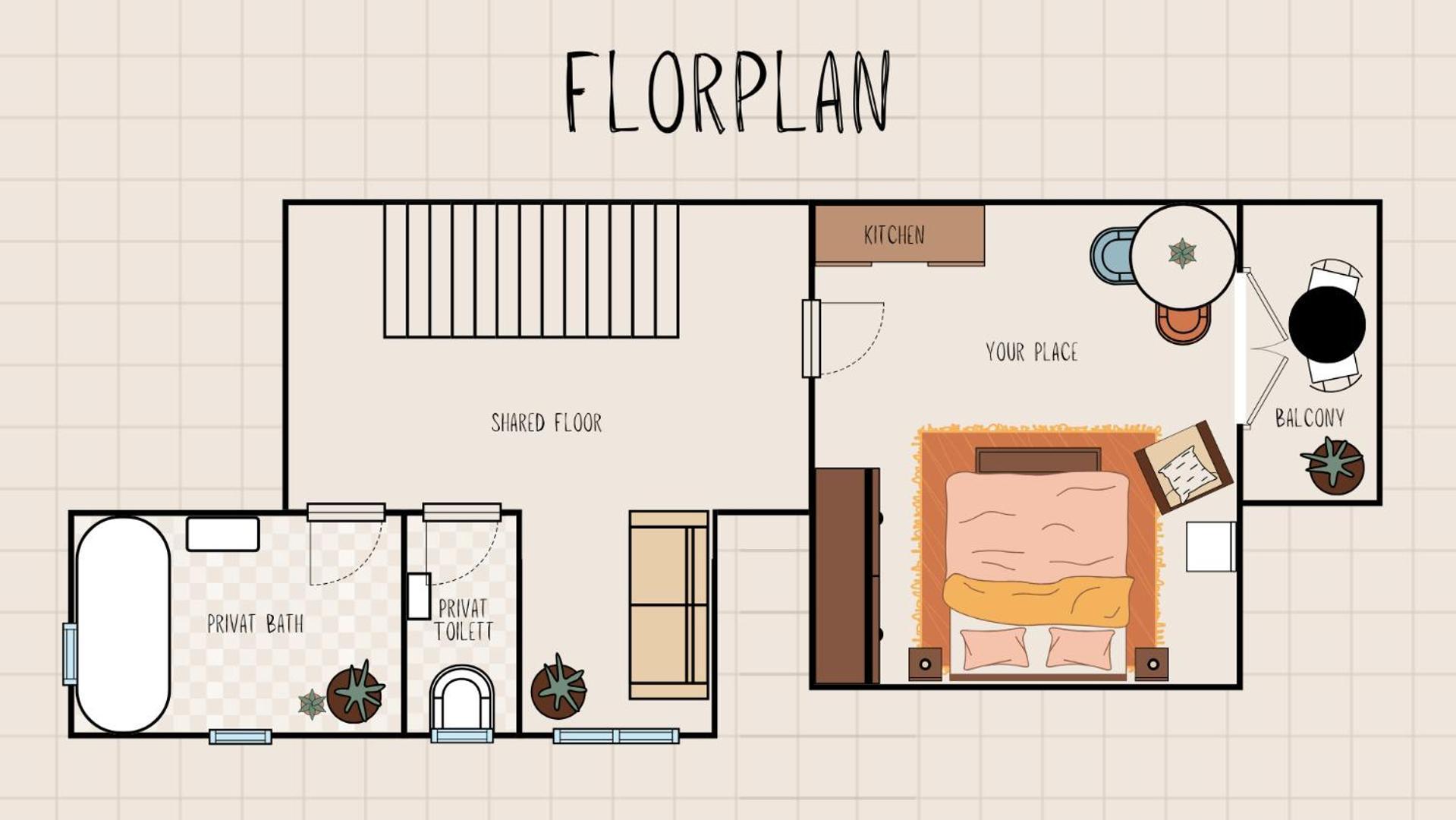 Apartment Mit Balkon Am Bergpark 卡塞尔 外观 照片